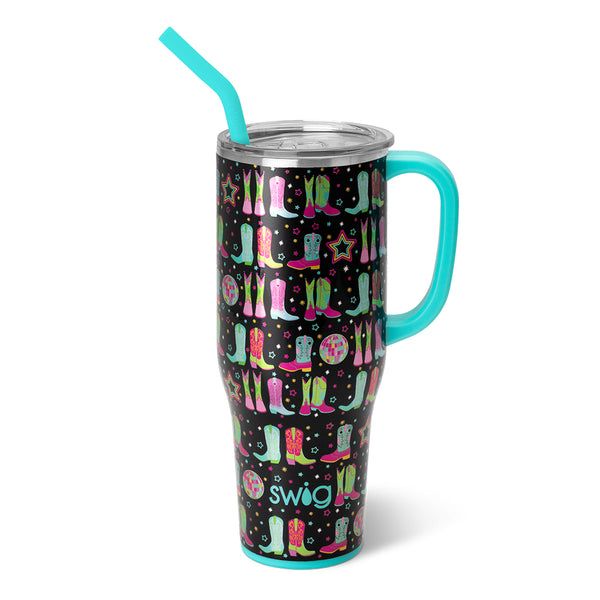 40oz Mega Mug, Disco Cowgirl