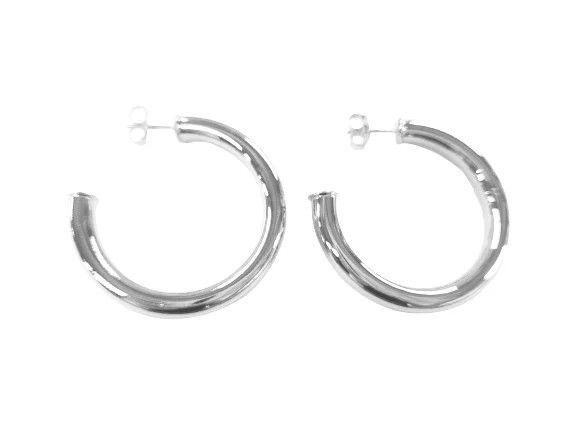 Chantal Hoops, Shiny Silver