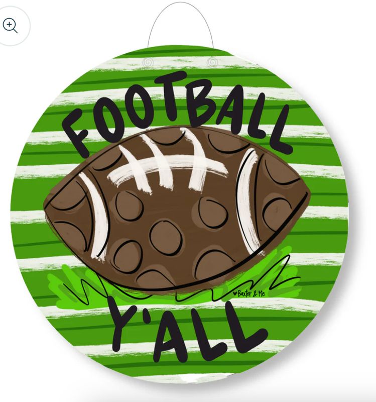 Door Hanger, Football Y&#39;all