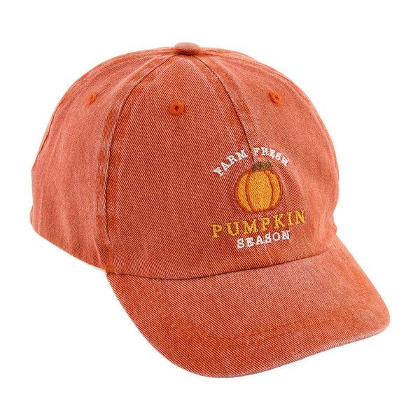 Farm Fresh Pumpkin Embroidered Hat