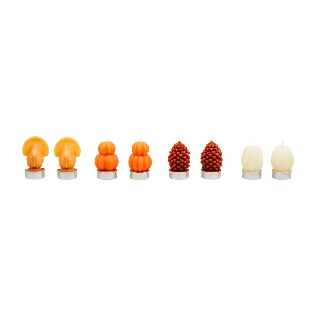 Fall Figural Tealight Pumpkins