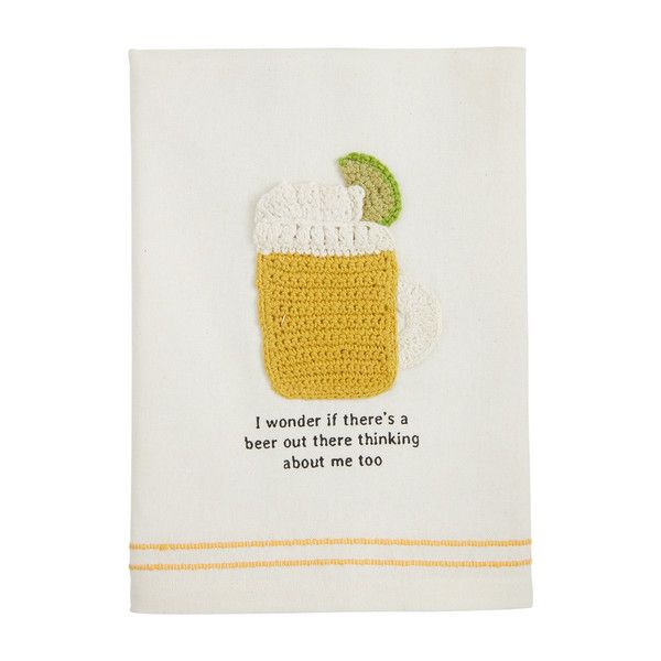 Beer Fiesta Crochet Towels