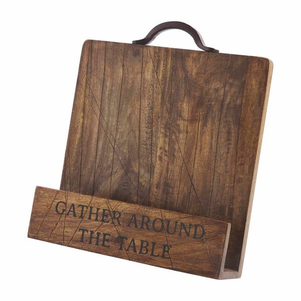Gather Wood Cookbook Holder
