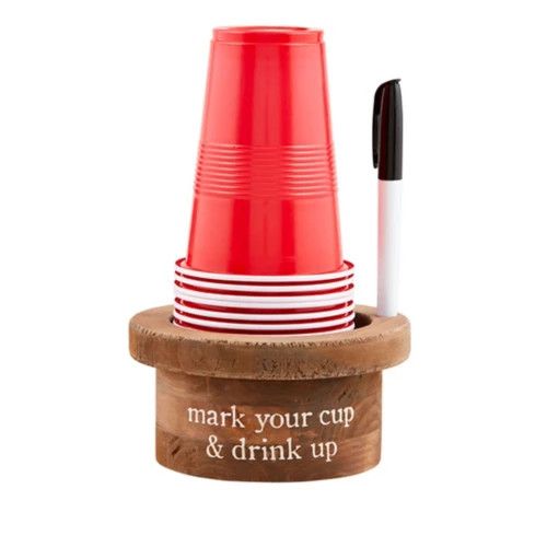 Disposable Cup &amp; Market Set