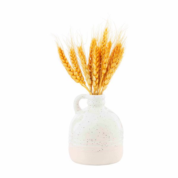 Mustard Wheat Bundle Vase Set