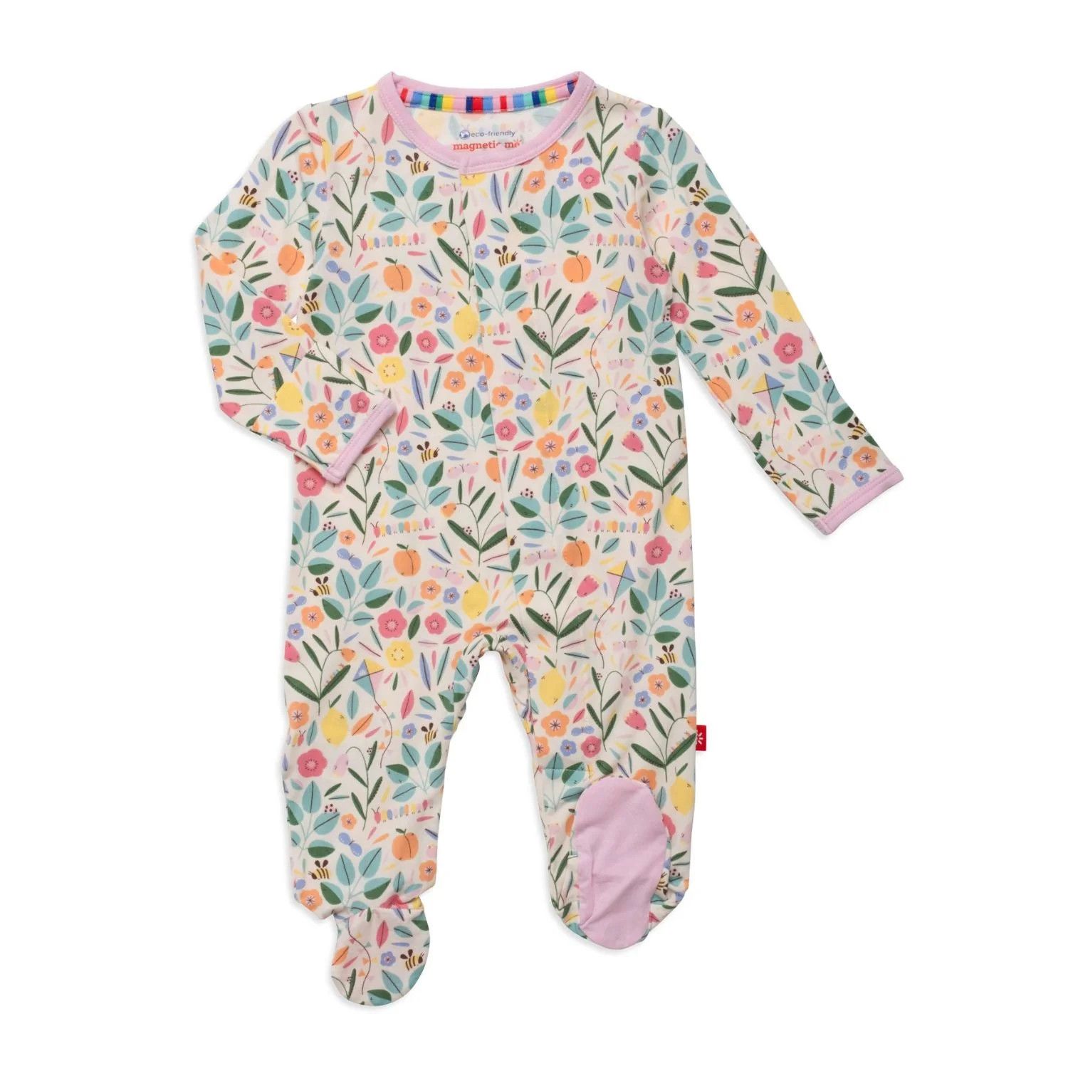 Magnetic Footie, Life&#39;s Peachy, Size: NB