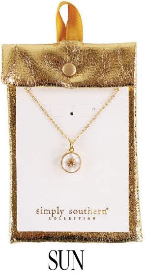 Necklace Dainty, Sun