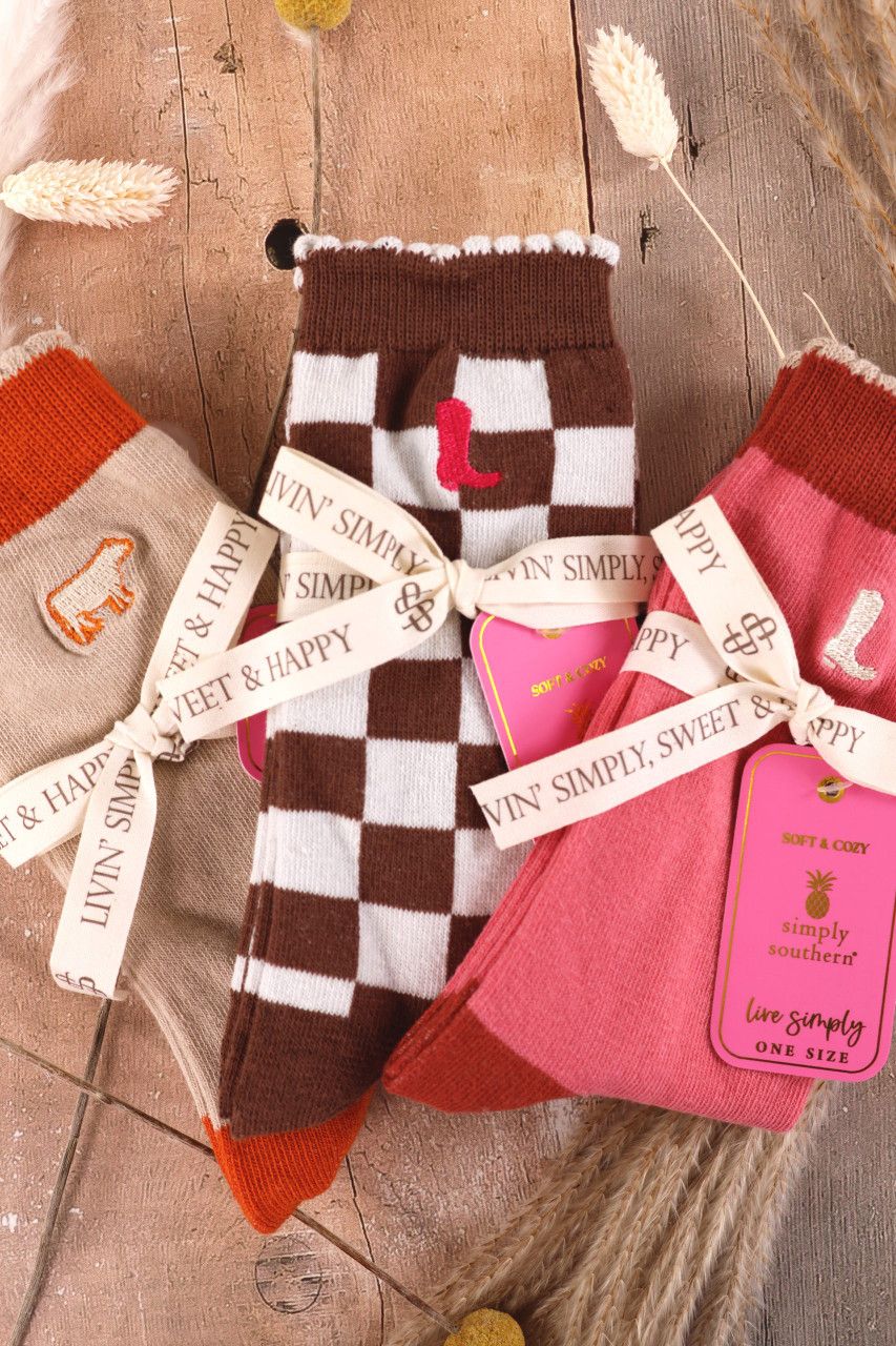 Womens Sock, Pink Boot