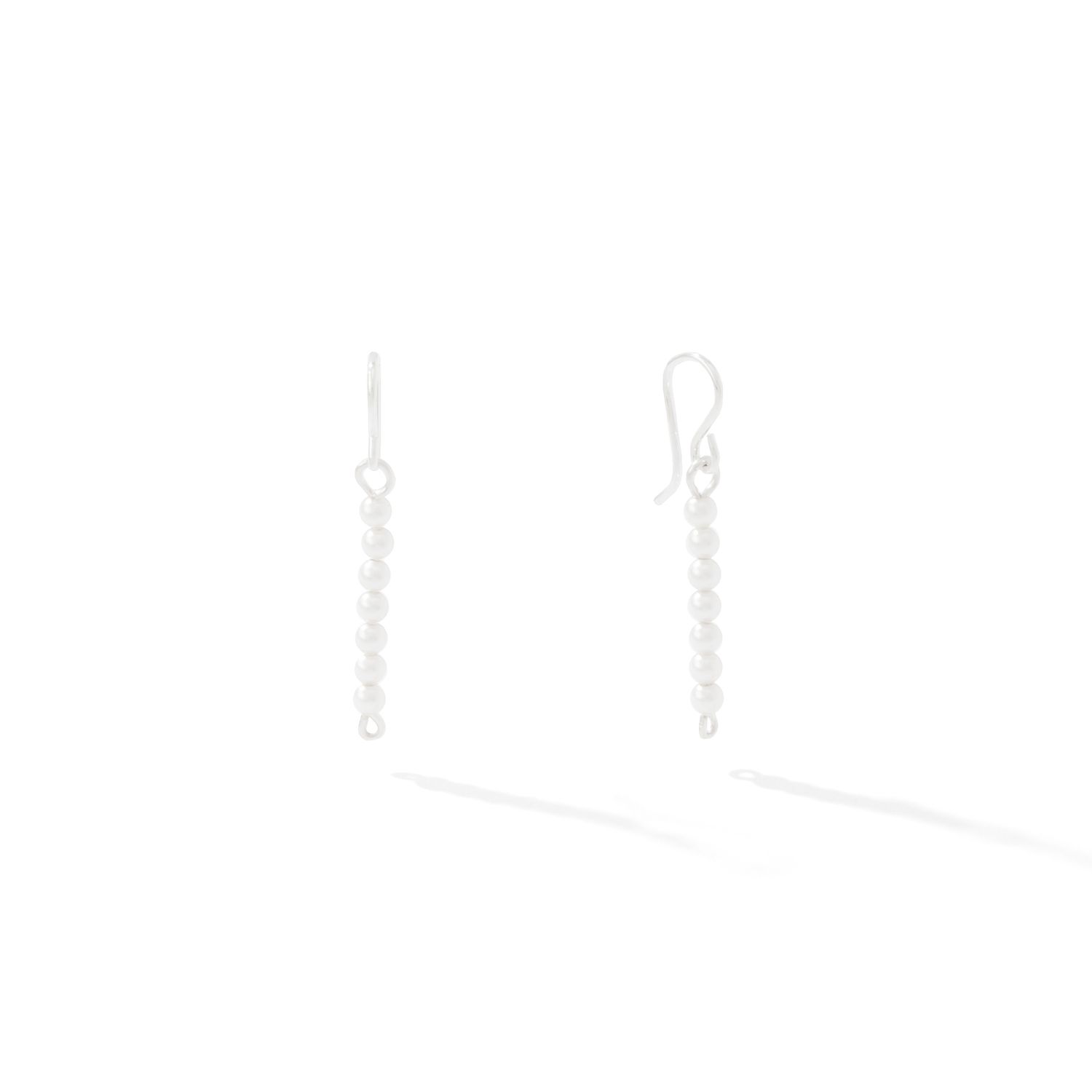 Revive Earrings, Silver