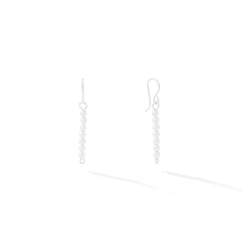 Revive Earrings, Silver