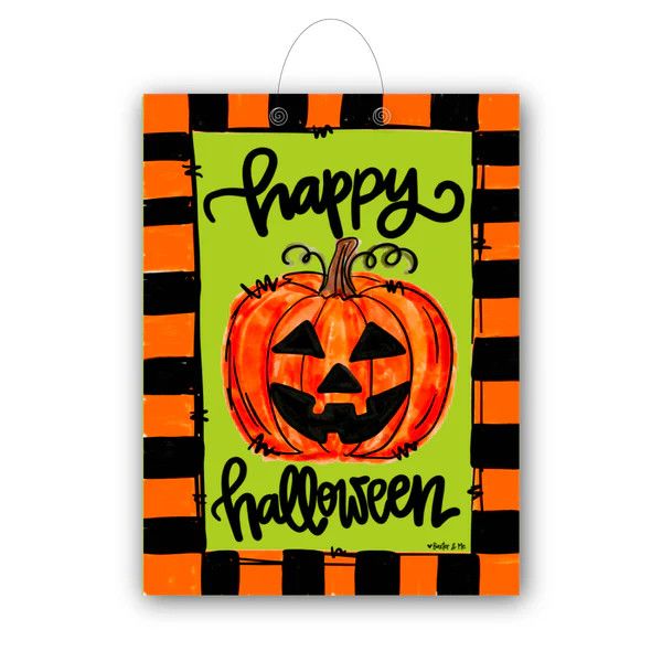 Door Hanger, Happy Halloween