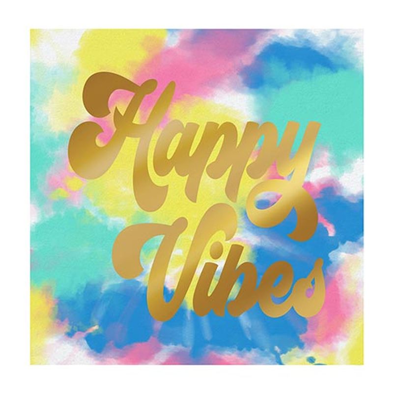 Cocktail Napkins, Happy Vibes 20ct