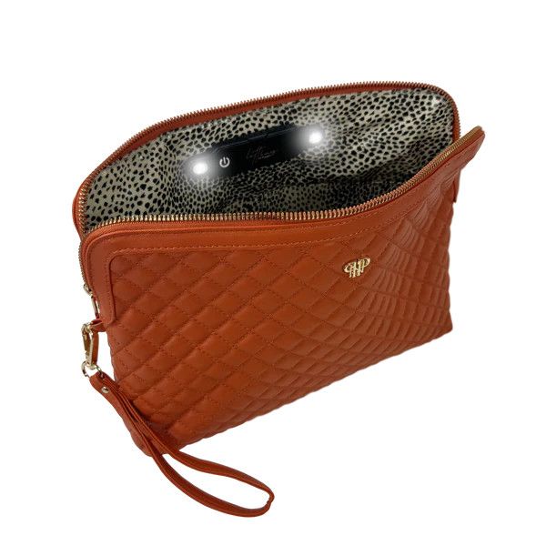 Litt Makeup Case, Sunset Orange