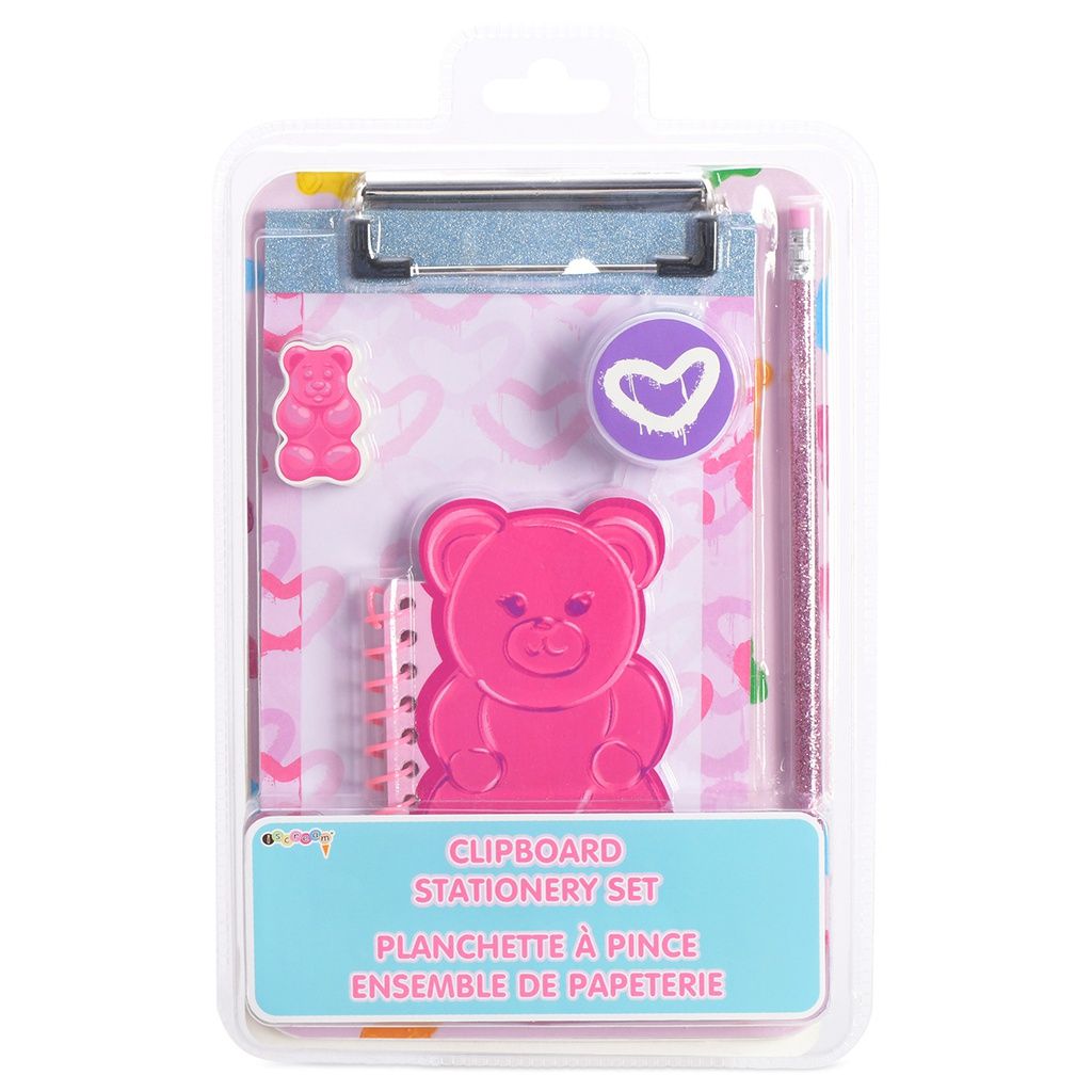 Gummy Bear Clipboard  Stationary Set