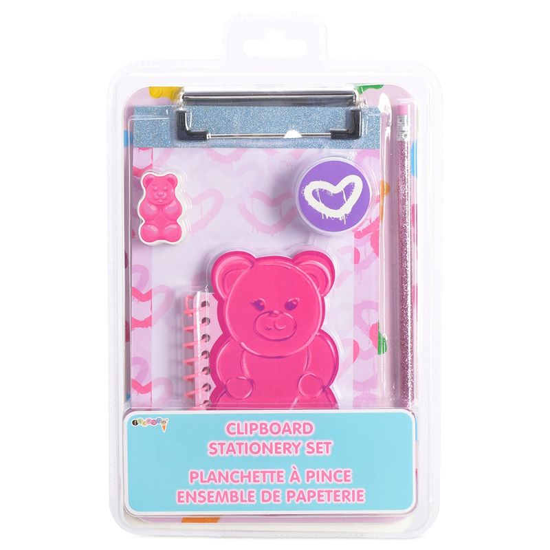 Gummy Bear Clipboard  Stationary Set