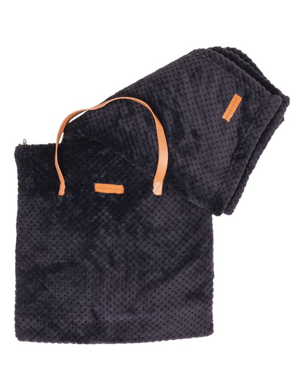 Blanket Tote Bag Black