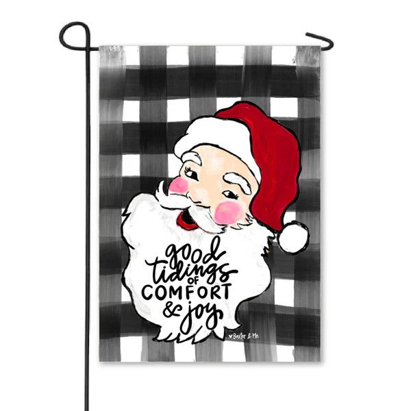 Garden Flag, Good Tidings Santa