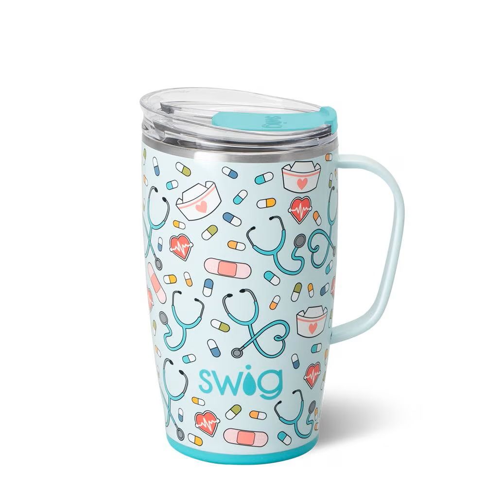 18oz Travel Mug, Scrub Life