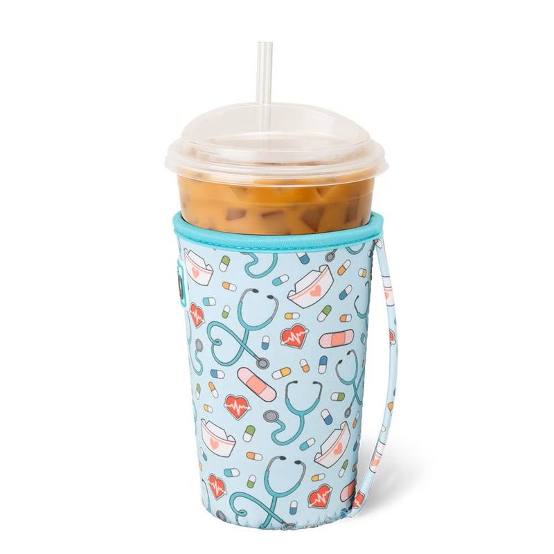 Medium Iced Cup Coolie, Scrub Life
