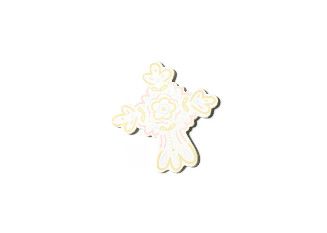 Mini Attachment, Pastel Fanciful Cross