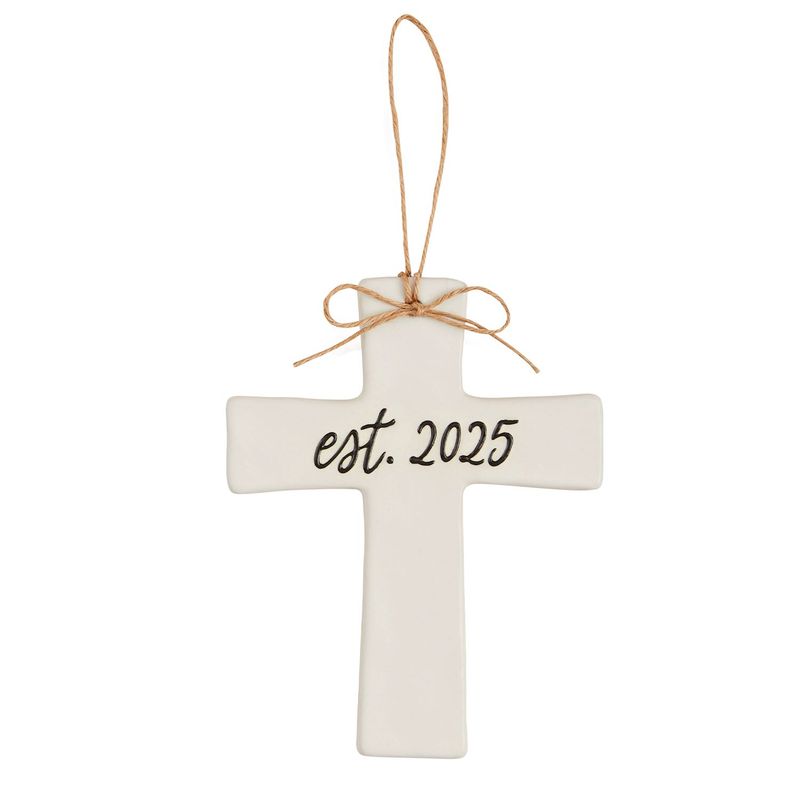 Est 2025 Wedding Cross