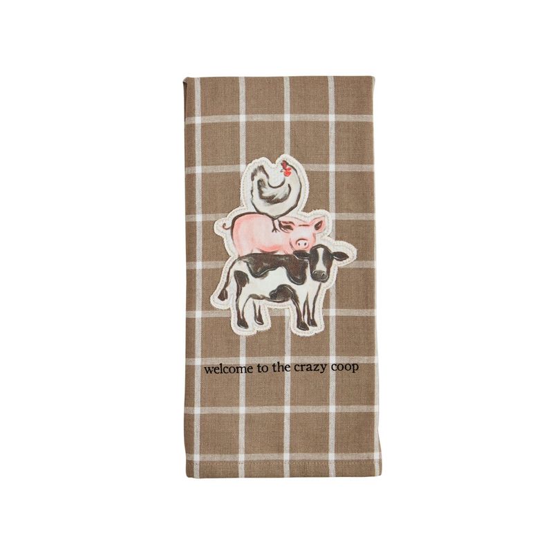 Crazy Coup Canvas Patch Towel