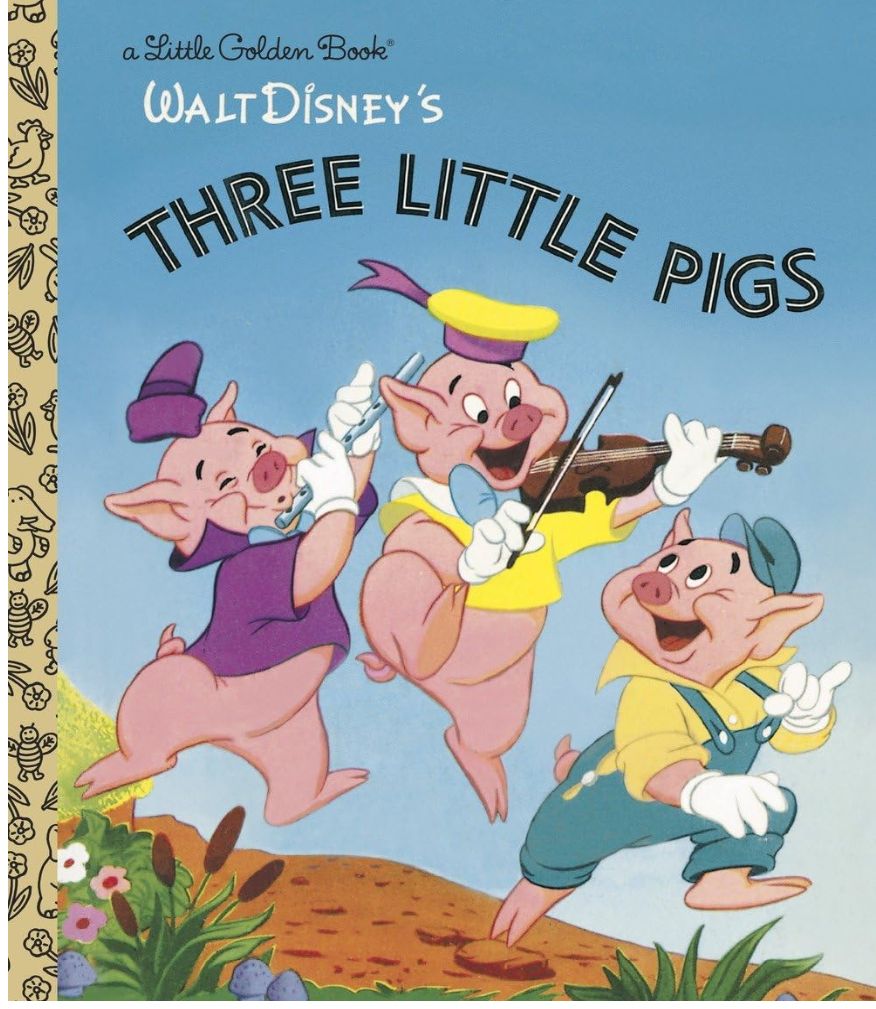 Golden Book, Three Little Pigs