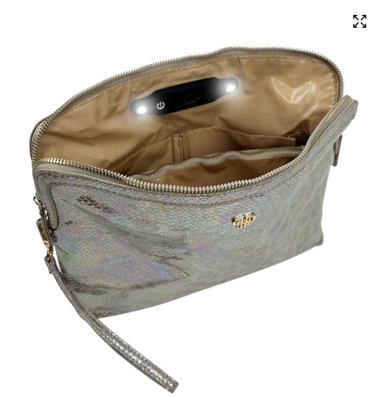 Litt Makeup Case, Glimmer Leopard