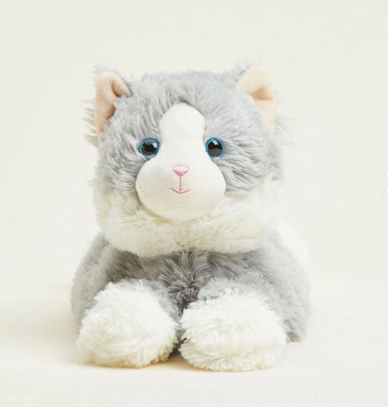 Gray Laying Down Cat Warmies