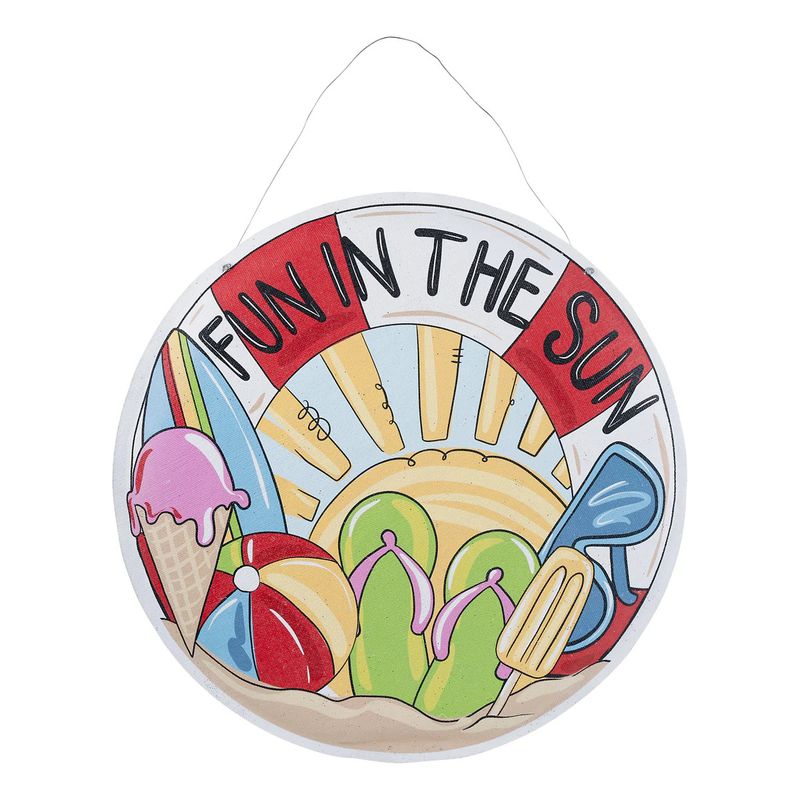 Reversible Burlee, Happy Easter/Fun in the Sun