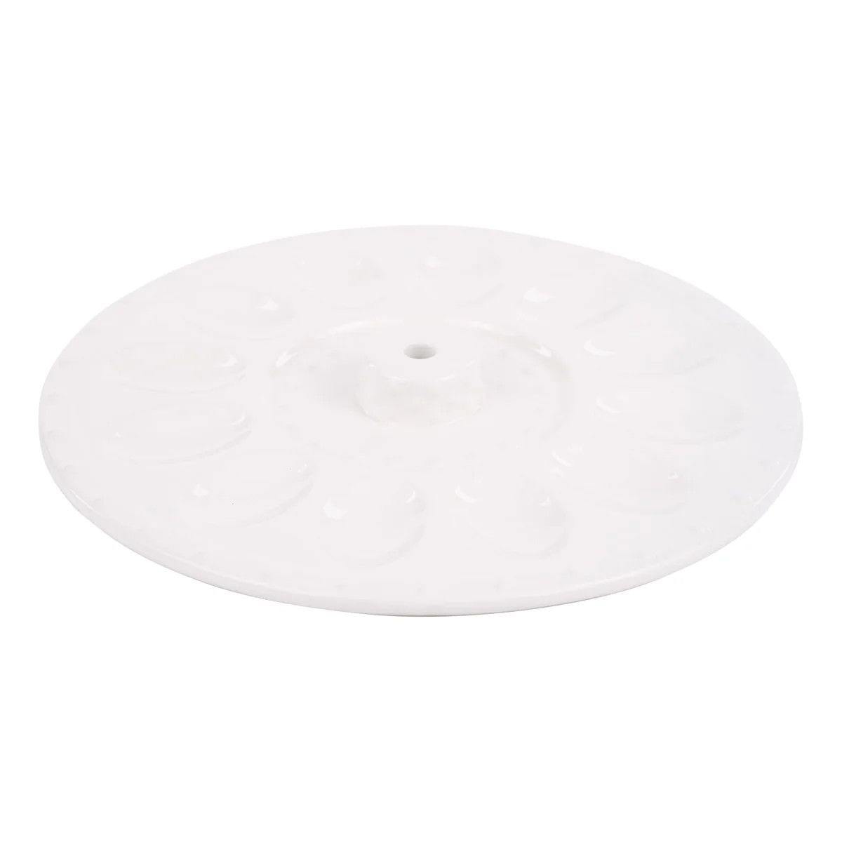 White Egg Plate