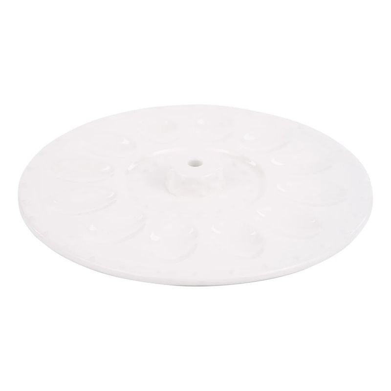 White Egg Plate