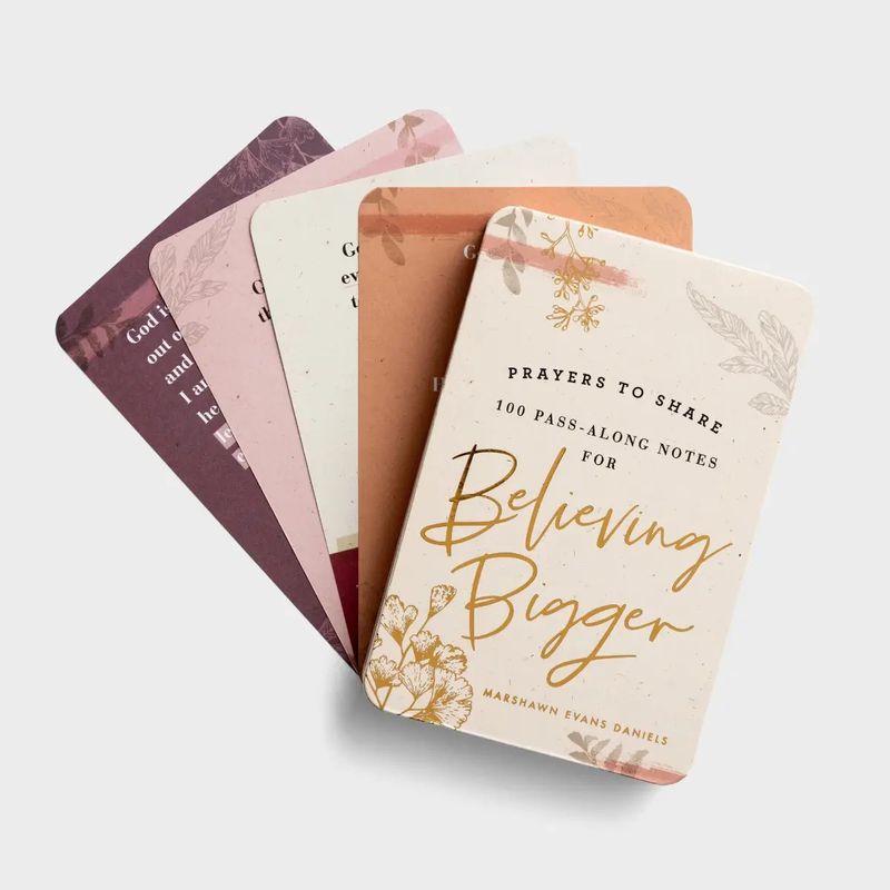 100 Prayers to Share Notes: Believing Bigger
