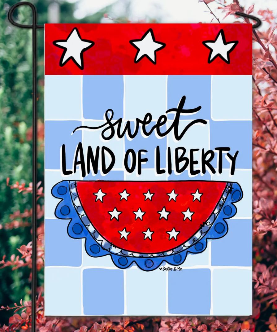 Garden Flag, Sweet Land of Liberty