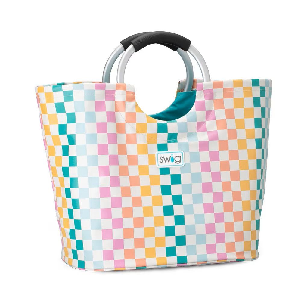 Loopi Tote Bag, Check Mate