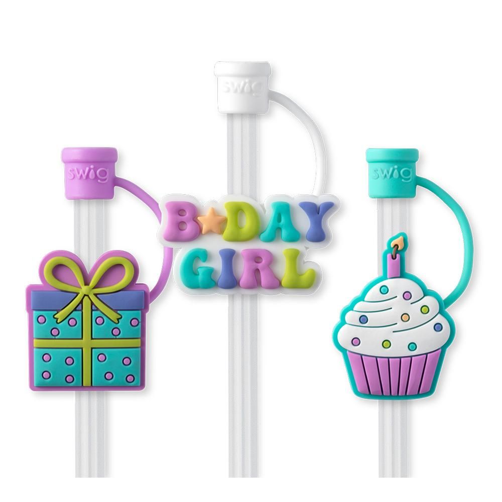 Straw Topper Set, Make a Wish