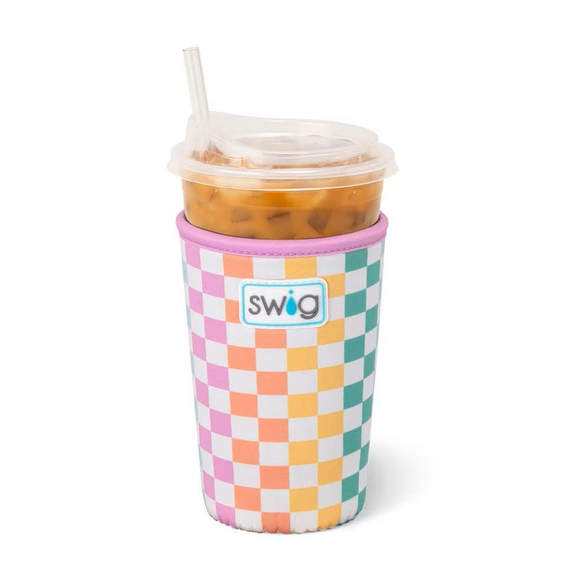 Medium Iced Cup Coolie, Check Mate
