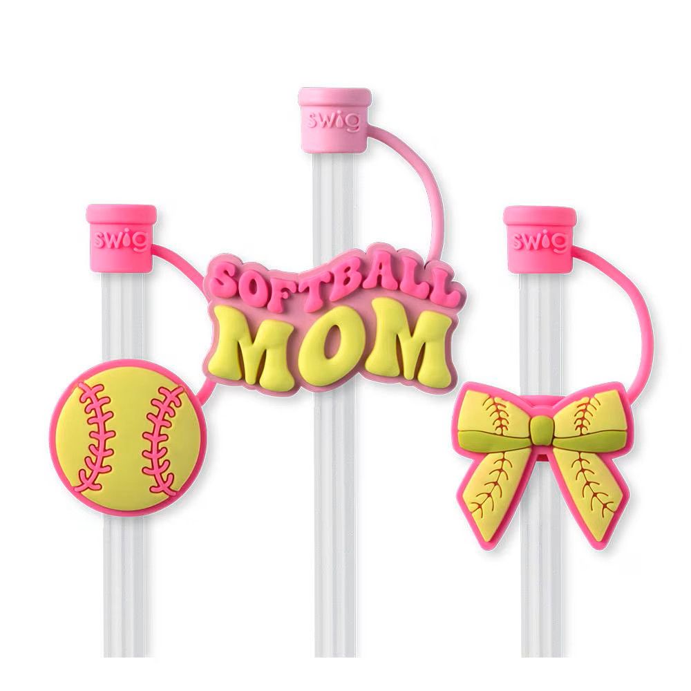 Straw Topper Set, Pitch Hit Run