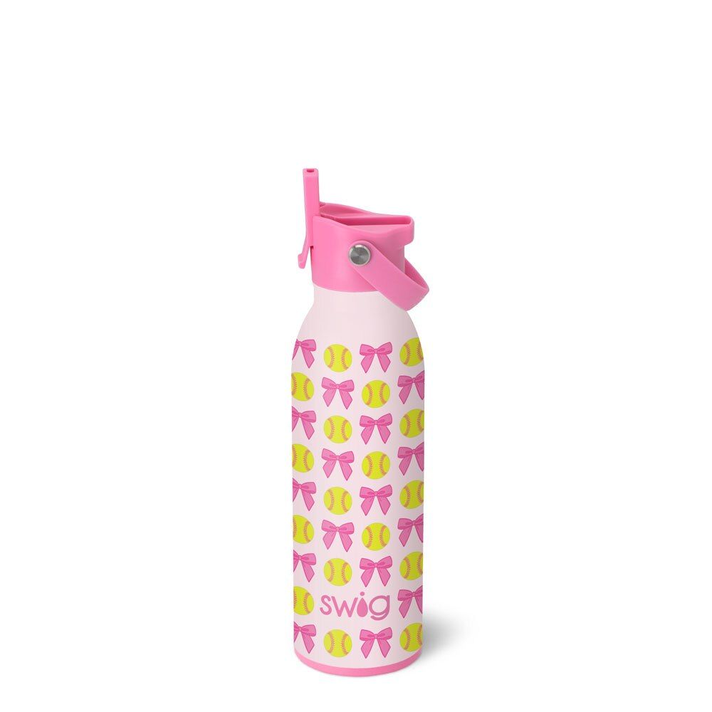 16oz Flip + Sip Bottle, Pitch Hit Run