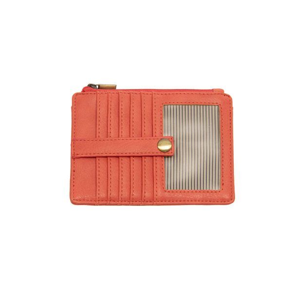 New Penny Mini Travel Wallet Living Coral