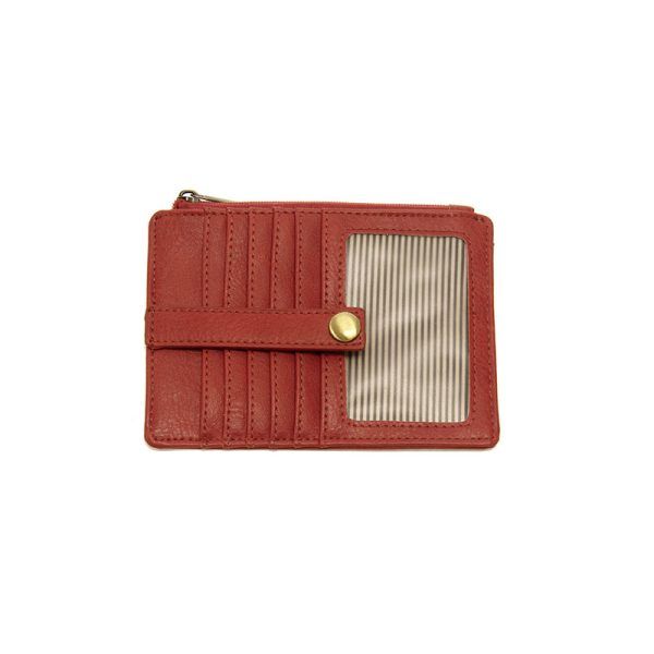 New Penny Mini Travel Wallet Deep Berry