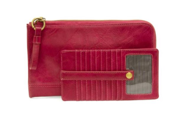 Karina Convertible Wristlet &amp; Wallet Wild Berry