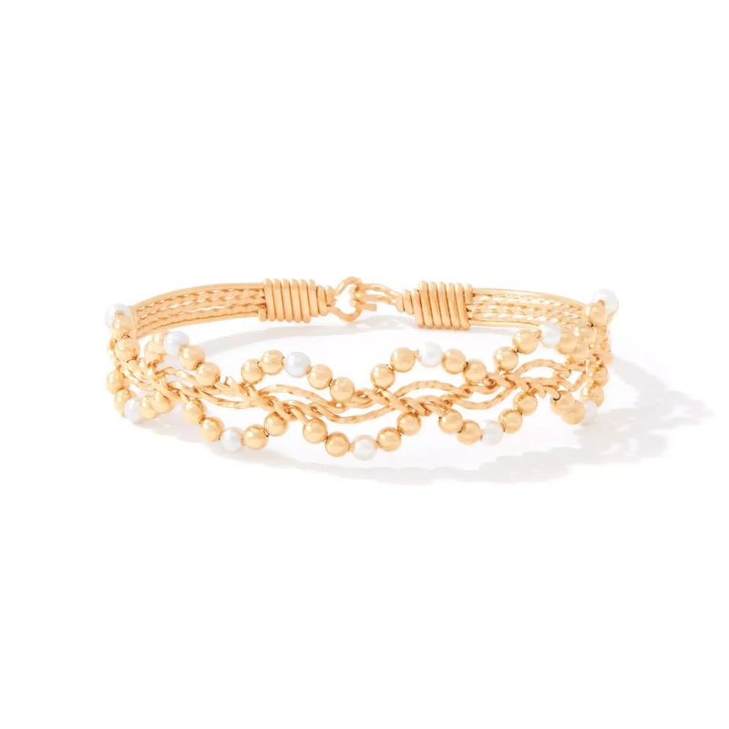 Forget Me Not Bracelet Gold