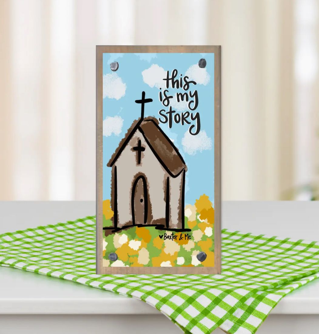 Driftwood Happy Block, This is My Story
