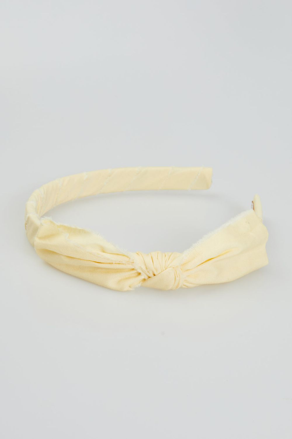 Abby Mini Bow Headband Yellow