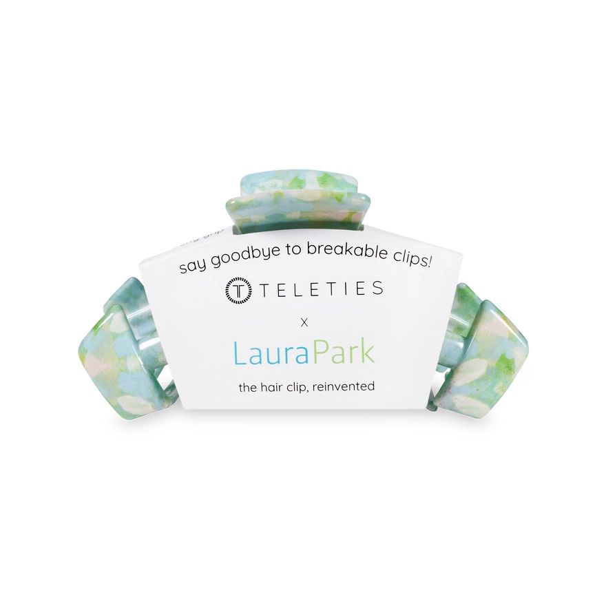 Medium Classic Hair Clip, Elephant Falls
