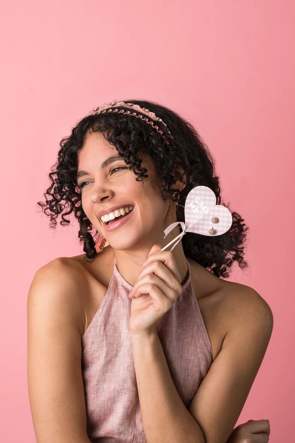 Heart-O-Gram Stud Earrings, Assorted