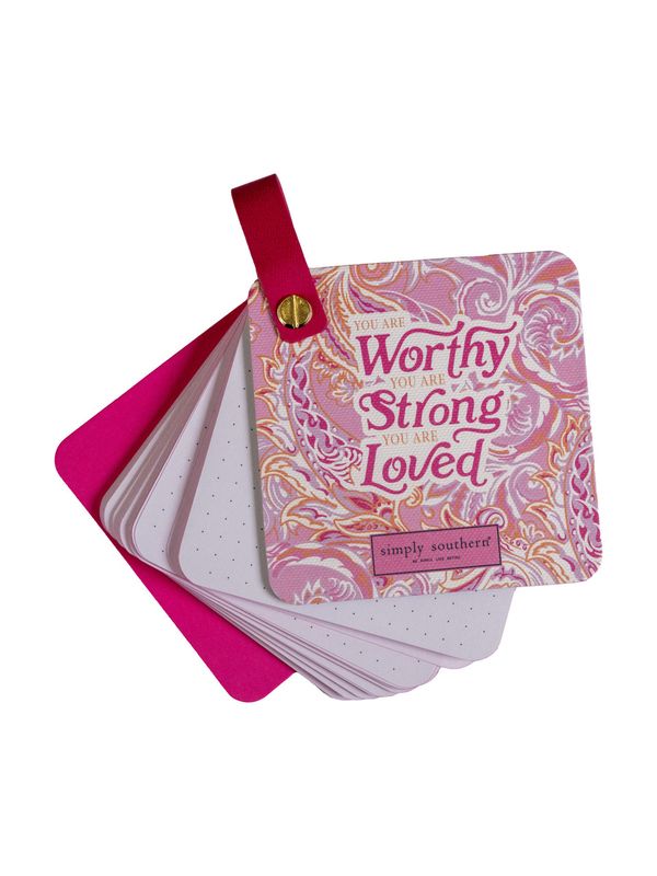 Small Notepad, Pink Paisley
