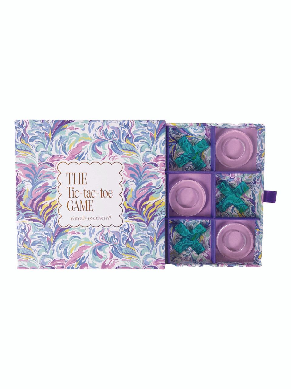 Tic Tac Tie Game, Watercolor