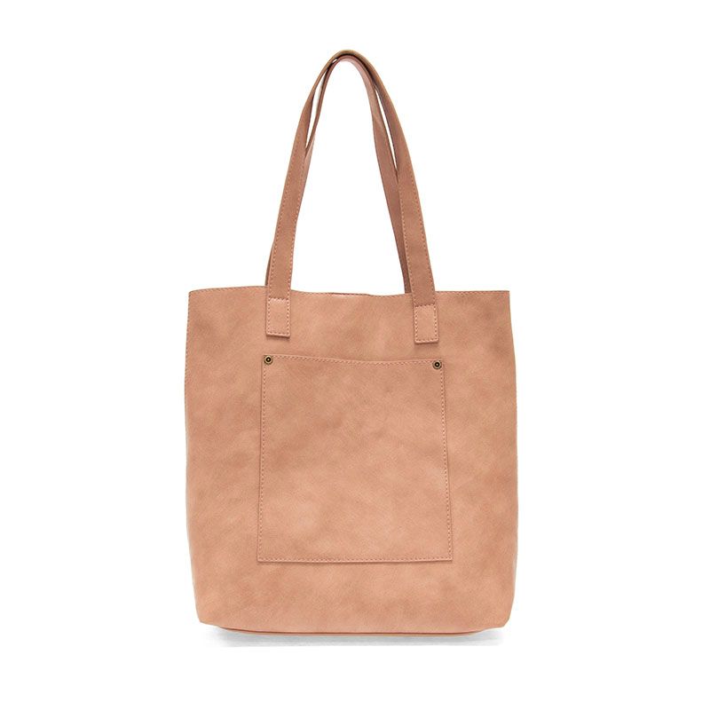 2 in 1 Charlie North/South Tote, Dusty Mauve